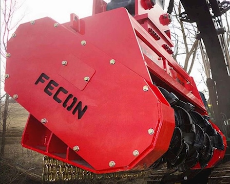  Fecon Bull Hog Excavator Mulching Head 15-45 Ton